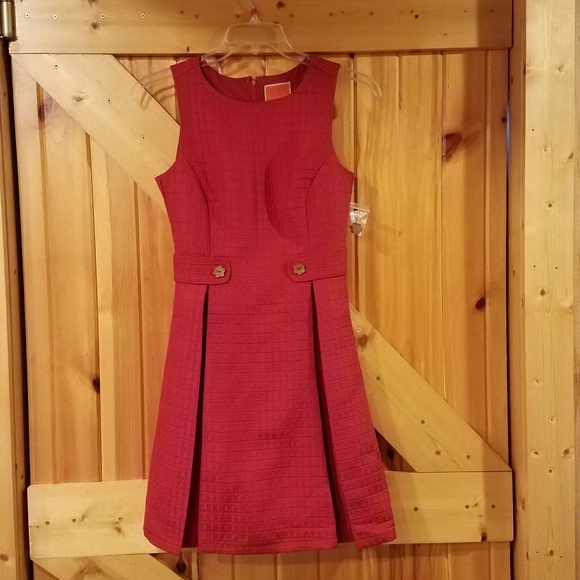 Modcloth Exclusive Dresses & Skirts - Modcloth So Sixties Pleated A-line Textured Dress